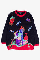 Black Ugly Christmas Pullover 54889