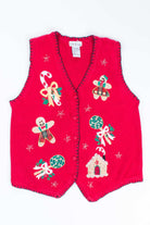 Red Ugly Christmas Vest 54892