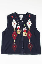 Blue Ugly Christmas Vest 54907