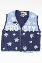 Blue Ugly Christmas Vest 54908
