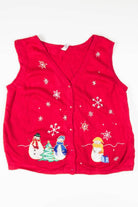 Red Ugly Christmas Vest 54919
