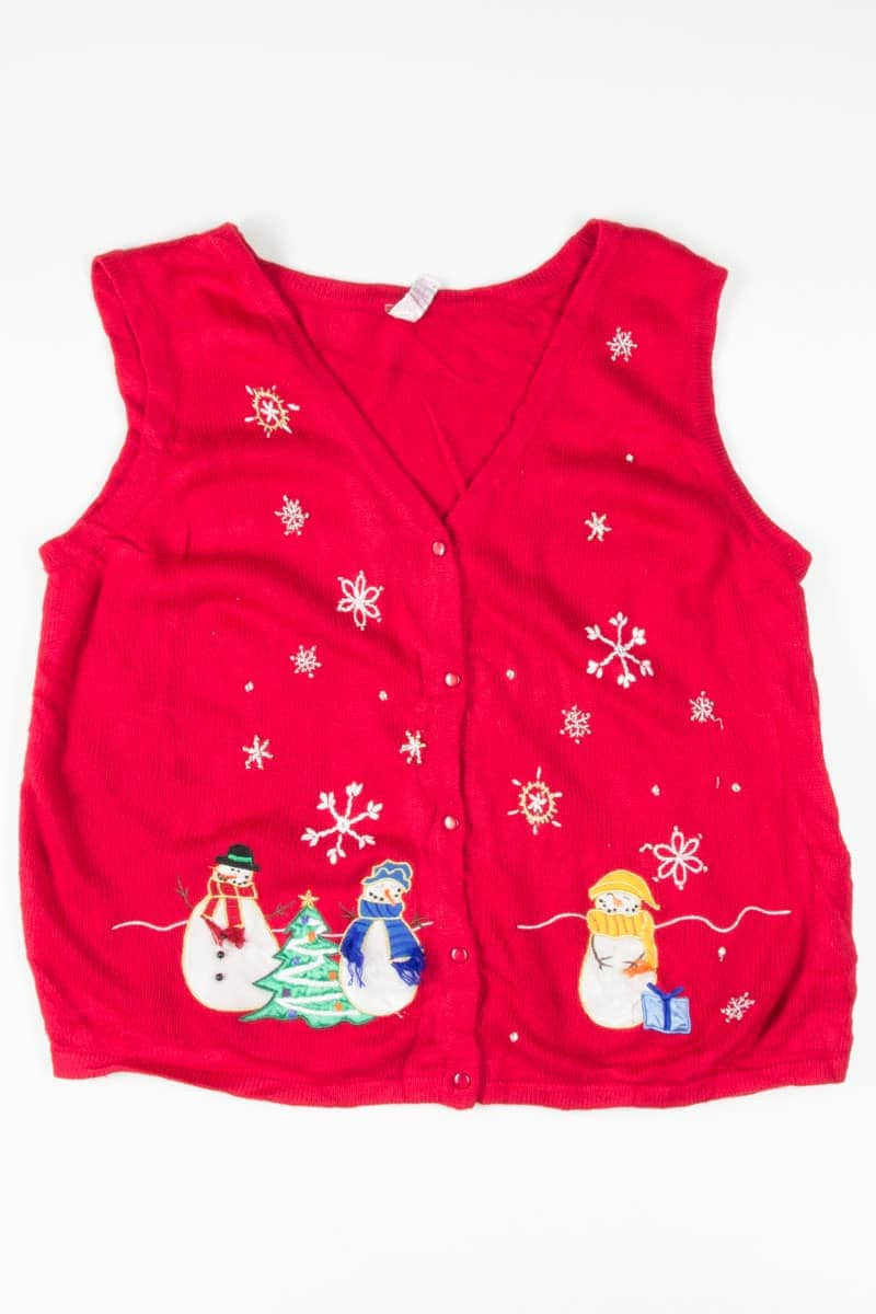 Red Ugly Christmas Vest 54919