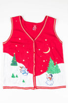 Red Ugly Christmas Vest 54927