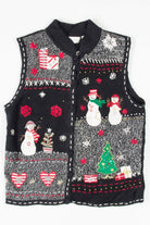 Black Ugly Christmas Vest 54936