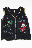 Black Ugly Christmas Vest 54946