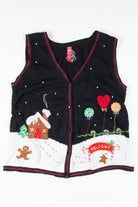 Black Ugly Christmas Vest 54957