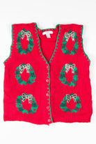 Red Ugly Christmas Vest 54971