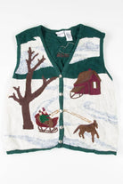 Green Ugly Christmas Vest 54986