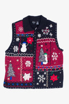 Black Ugly Christmas Vest 54999