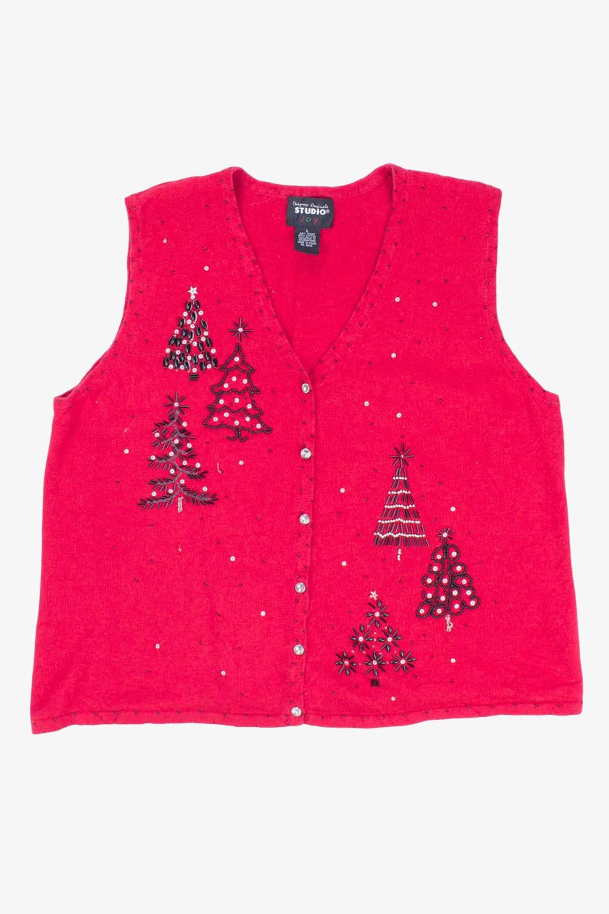 Red Ugly Christmas Vest 55022