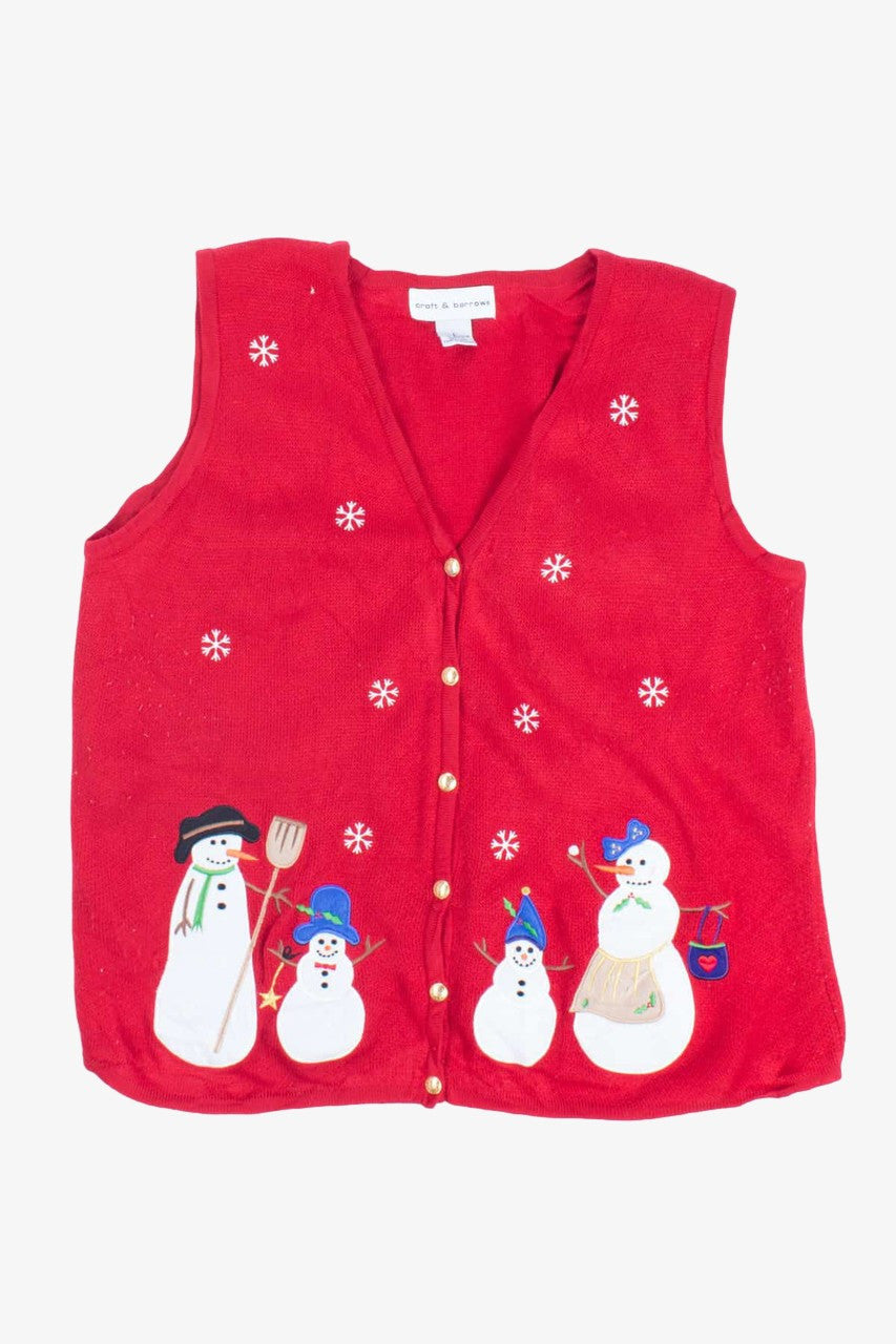 Red Ugly Christmas Vest 55026