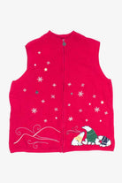 Red Ugly Christmas Vest 55040