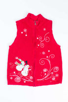 Red Ugly Christmas Vest 55047