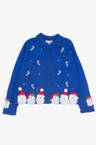 Blue Ugly Christmas Cardigan 55148