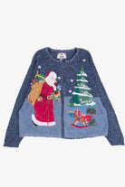 Blue Ugly Christmas Cardigan 55150