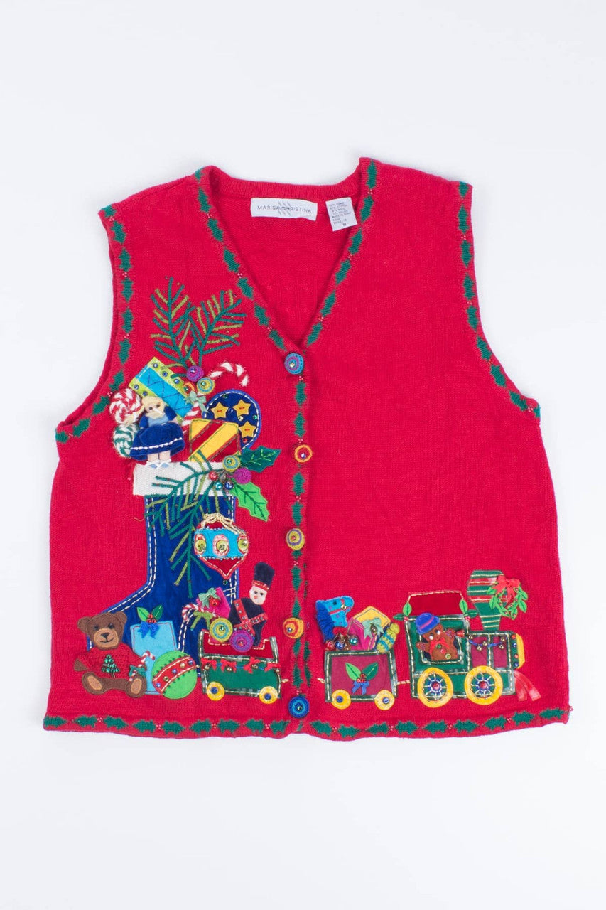 Marisa Christina Ugly Christmas Vest 55188