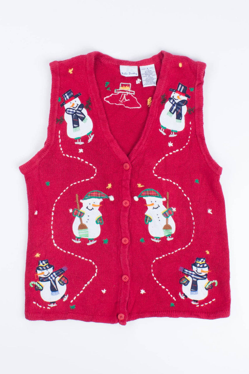 Red Ugly Christmas Vest 55192