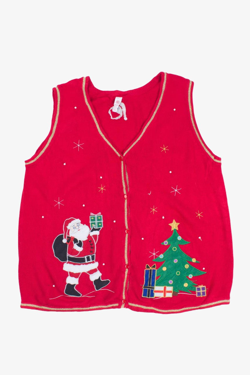 Red Ugly Christmas Vest 55194