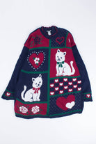 Blue Ugly Christmas Pullover 55198