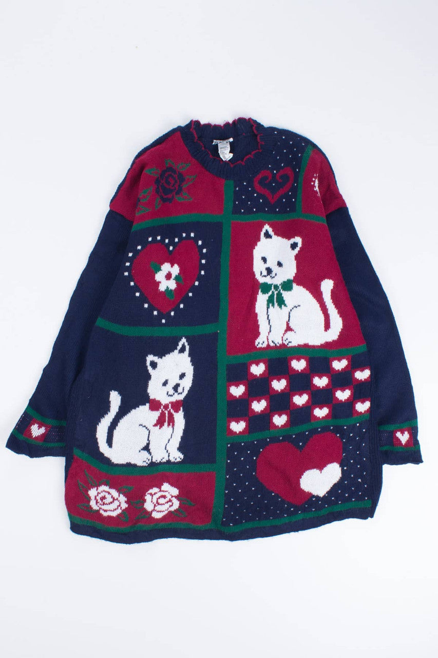 Blue Ugly Christmas Pullover 55198