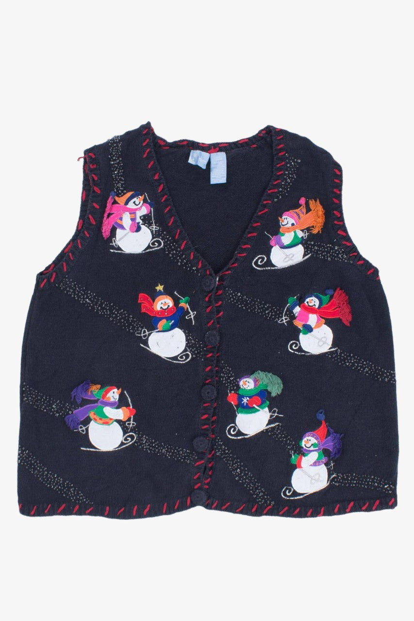 Black Ugly Christmas Vest 55200
