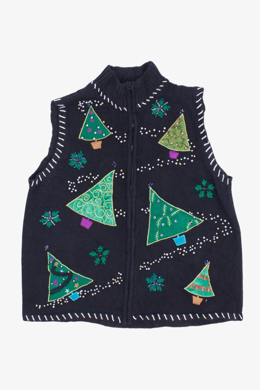 Black Ugly Christmas Vest 55209