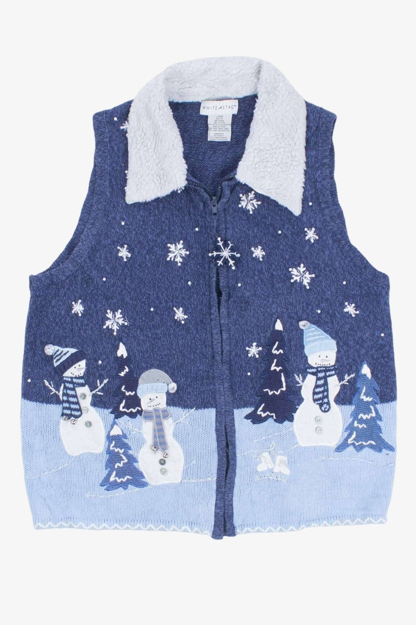 Blue Ugly Christmas Vest 55219