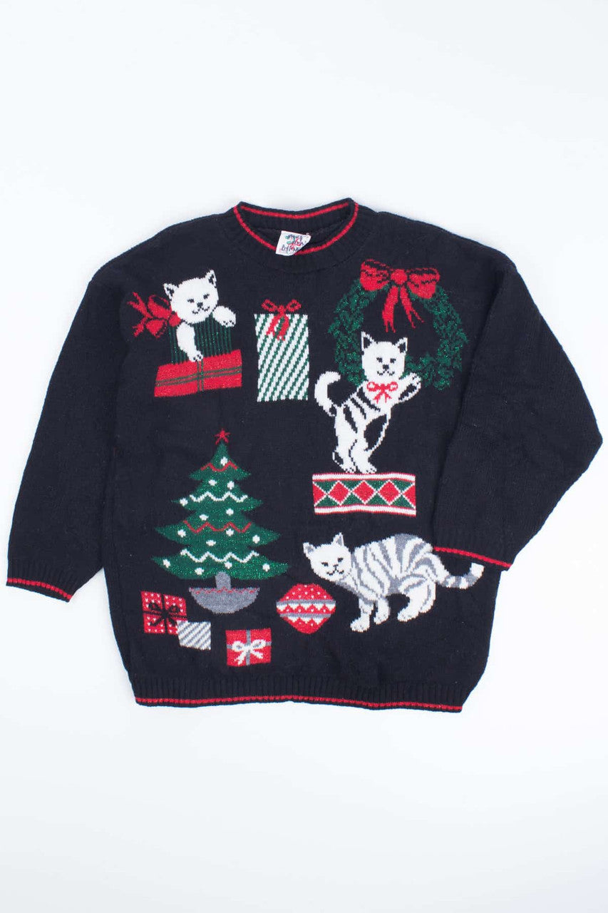 Black Ugly Christmas Pullover 55236