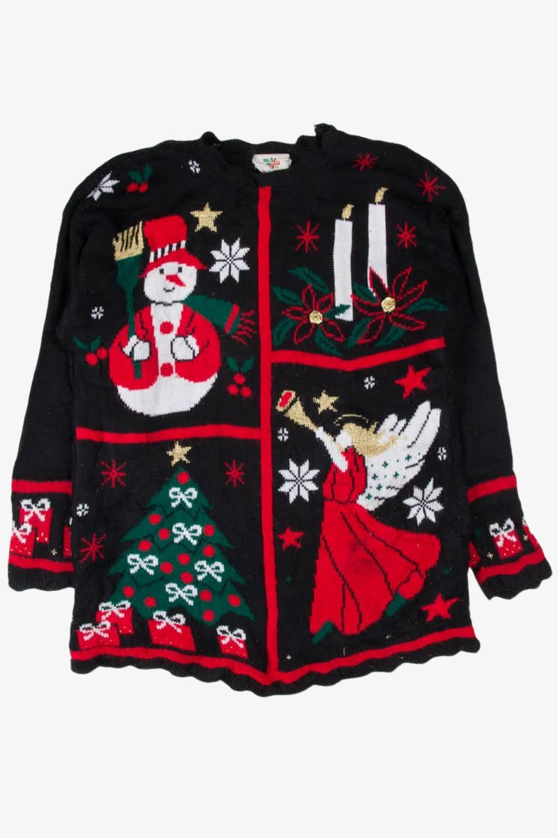 Black Ugly Christmas Sweater 55255