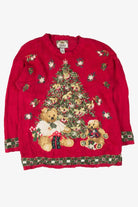 Red Teddy Bears Christmas Pullover 55261