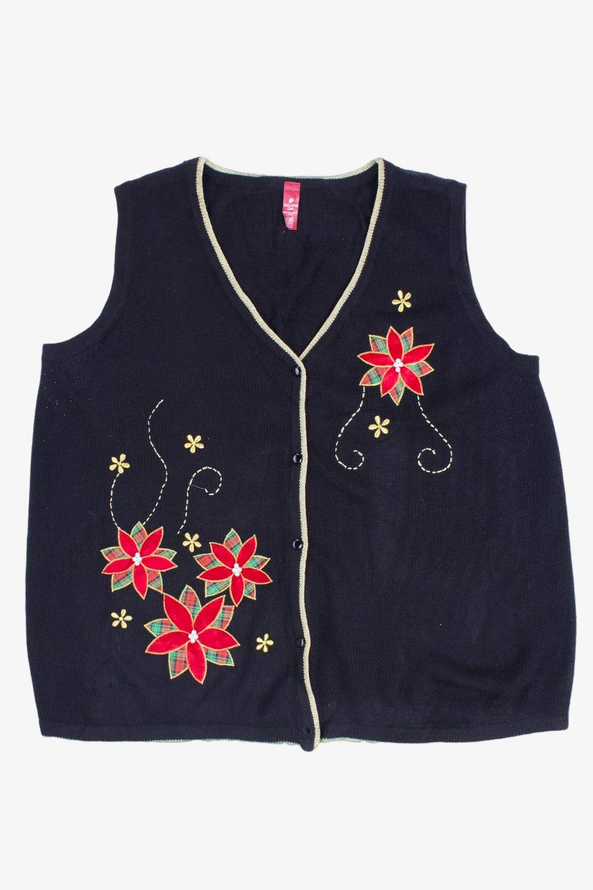 Black Ugly Christmas Vest 55305