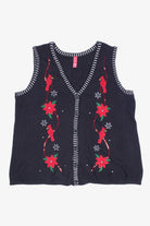 Black Ugly Christmas Vest 55306