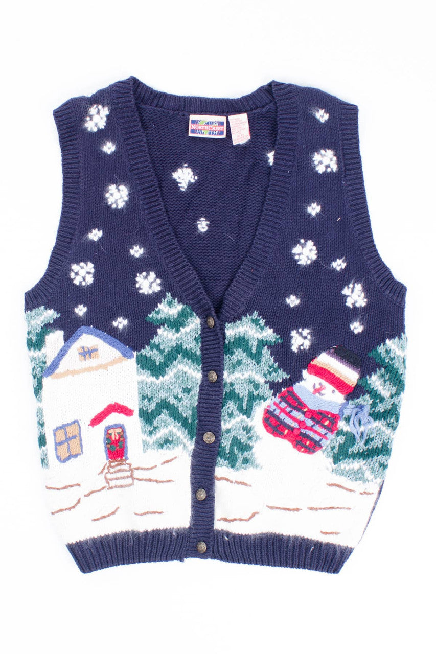 Blue Ugly Christmas Vest 55313