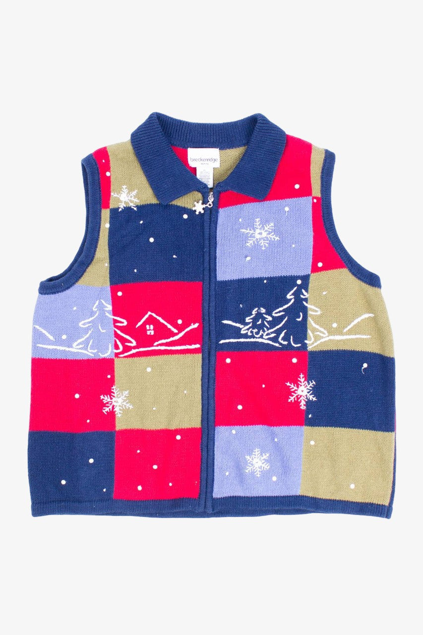 Multicolor Ugly Christmas Vest 55325