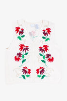 White Ugly Christmas Vest 55329