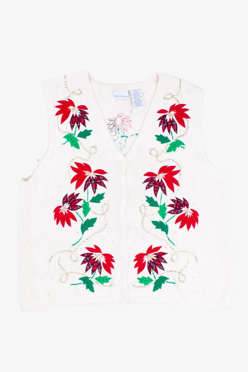 White Ugly Christmas Vest 55329