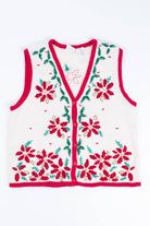 White Ugly Christmas Vest 55332
