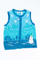 Blue Ugly Christmas Vest 55335