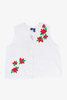 White Ugly Christmas Vest 55347