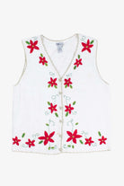 White Ugly Christmas Vest 55348