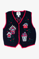 Black Ugly Christmas Vest 55354