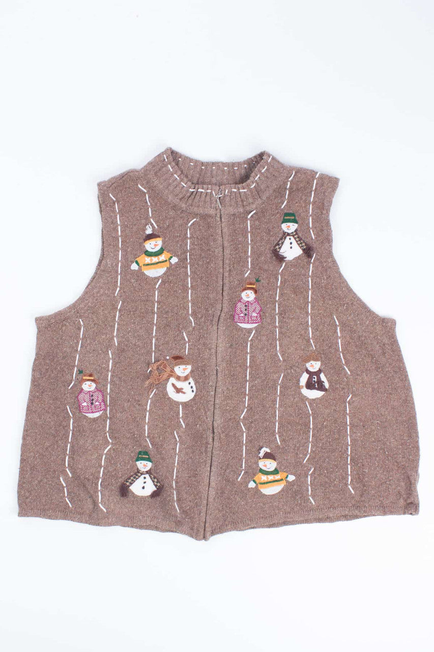 Hampshire Studio Ugly Christmas Vest 55364
