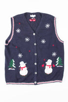 Blue Ugly Christmas Vest 55379
