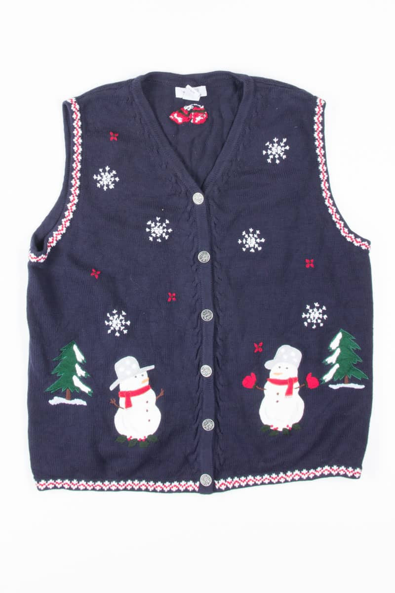 Blue Ugly Christmas Vest 55379