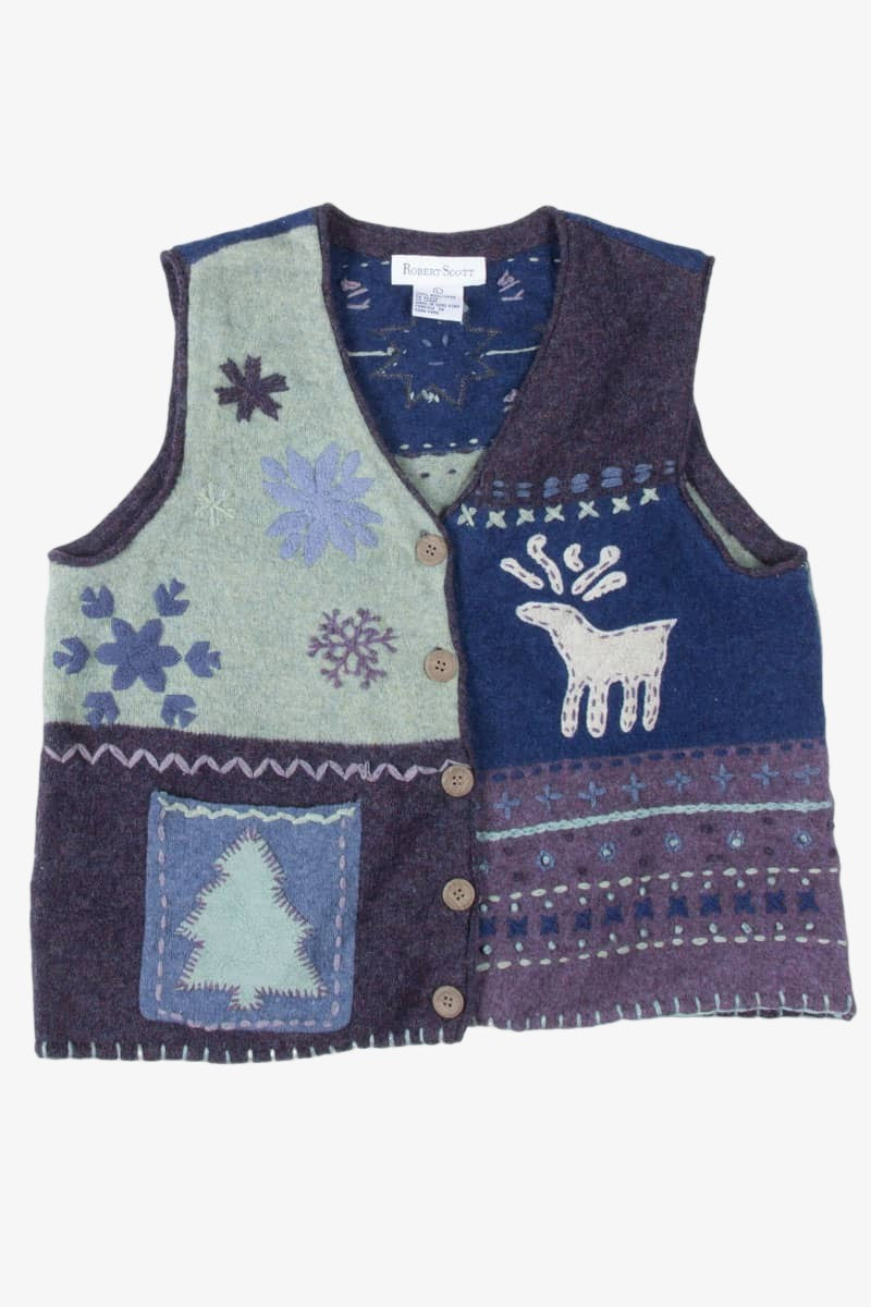 Multicolor Ugly Christmas Vest 55383