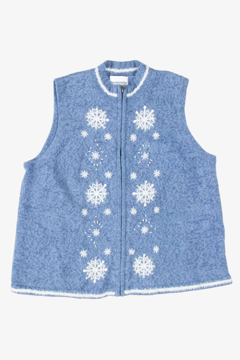Blue Ugly Christmas Vest 55390