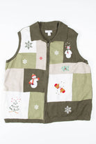 Green Ugly Christmas Vest 55397