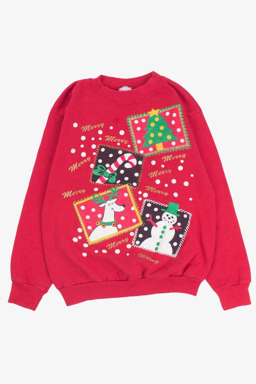 Red Ugly Christmas Sweatshirt 55422