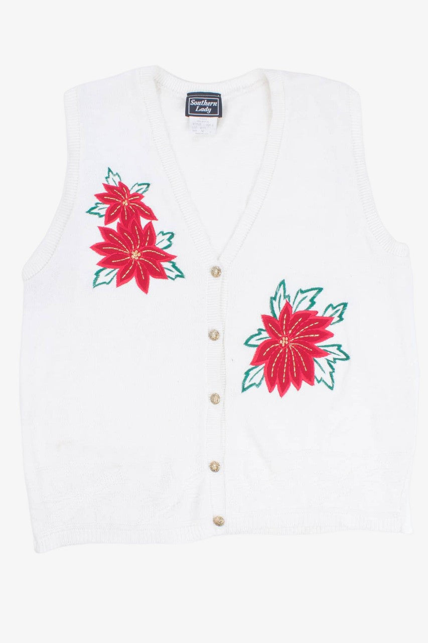 White Ugly Christmas Vest 55437