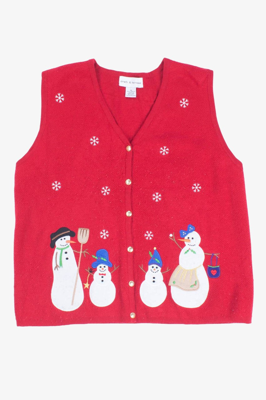 Red Ugly Christmas Vest 55454